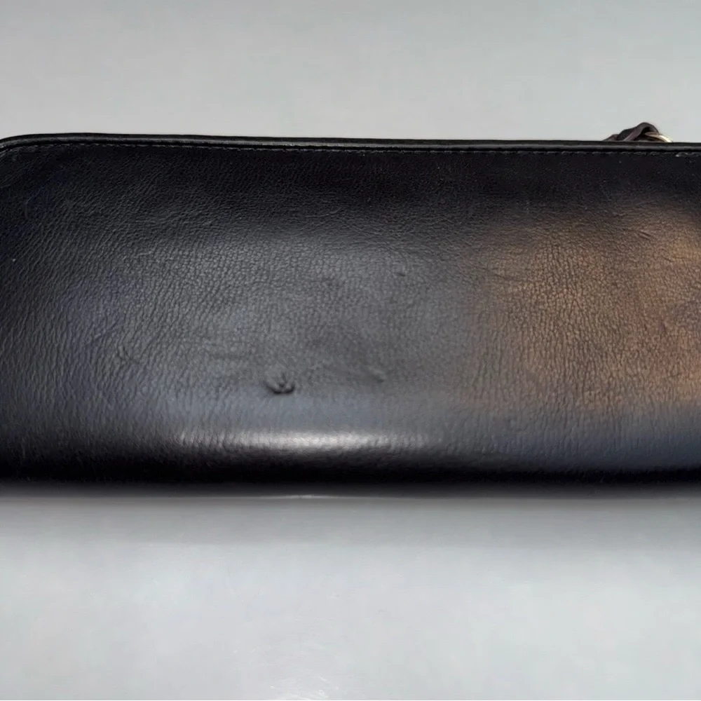Dooney & Bourke Florentine 3/4 zip wallet in Navy - Picture 6 of 12